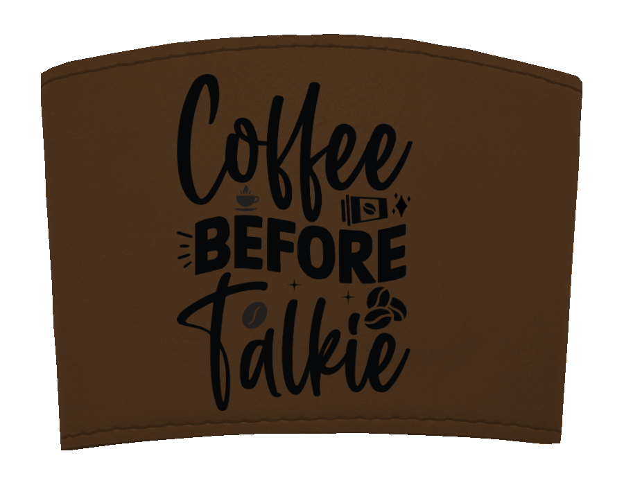 Personalized Leather Koozie - LasedPres