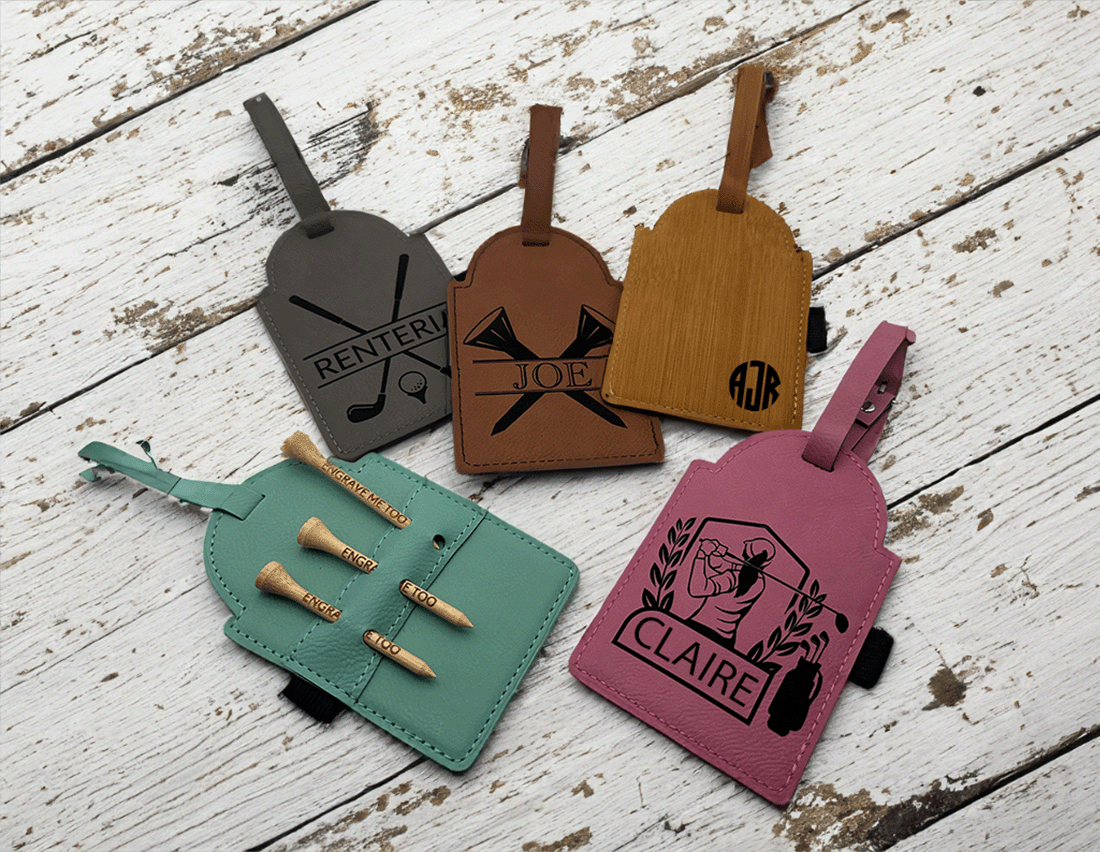 Personalized Golf Bag Tag - LasedPres