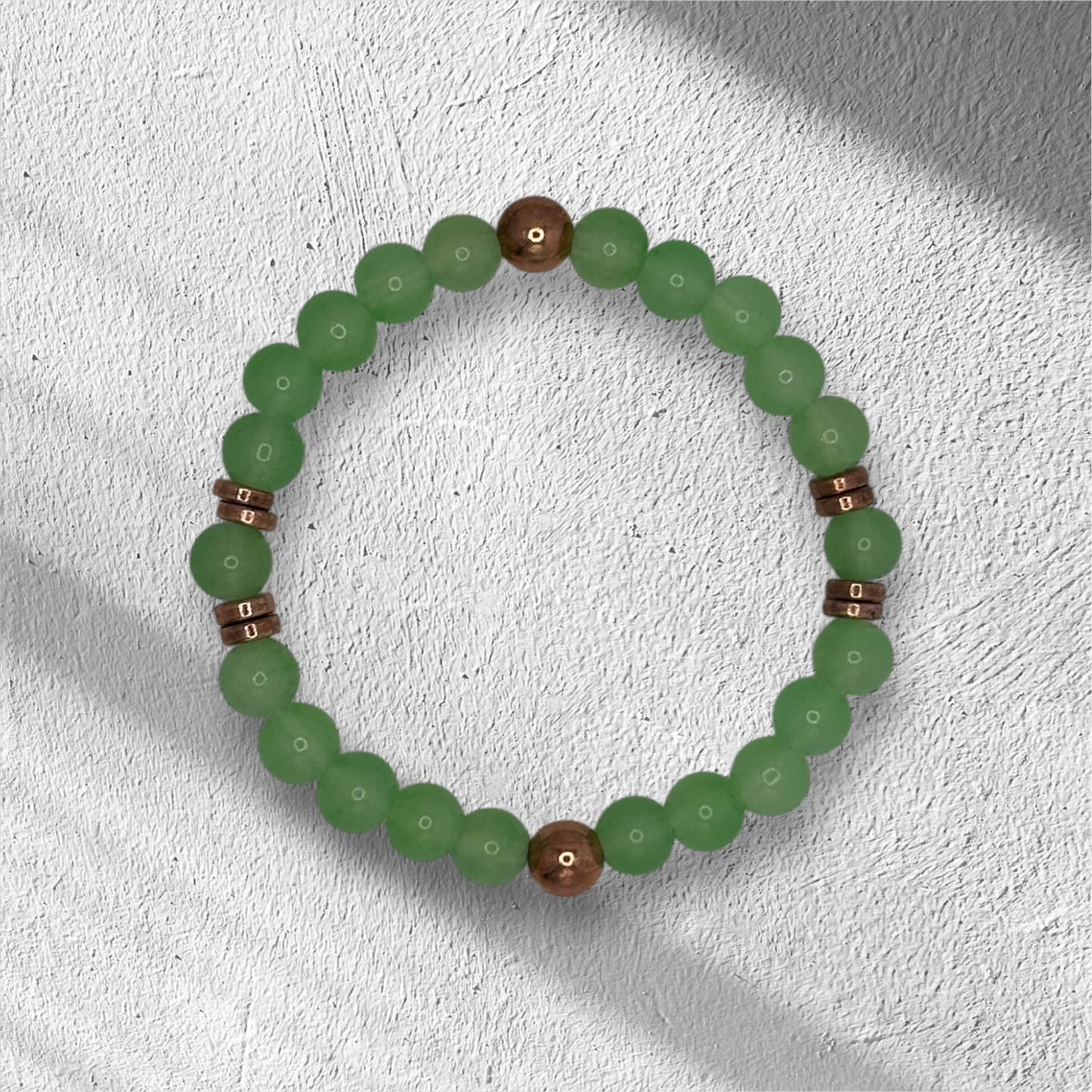 Custom Glass Beaded Stretch Bracelet - LasedPres