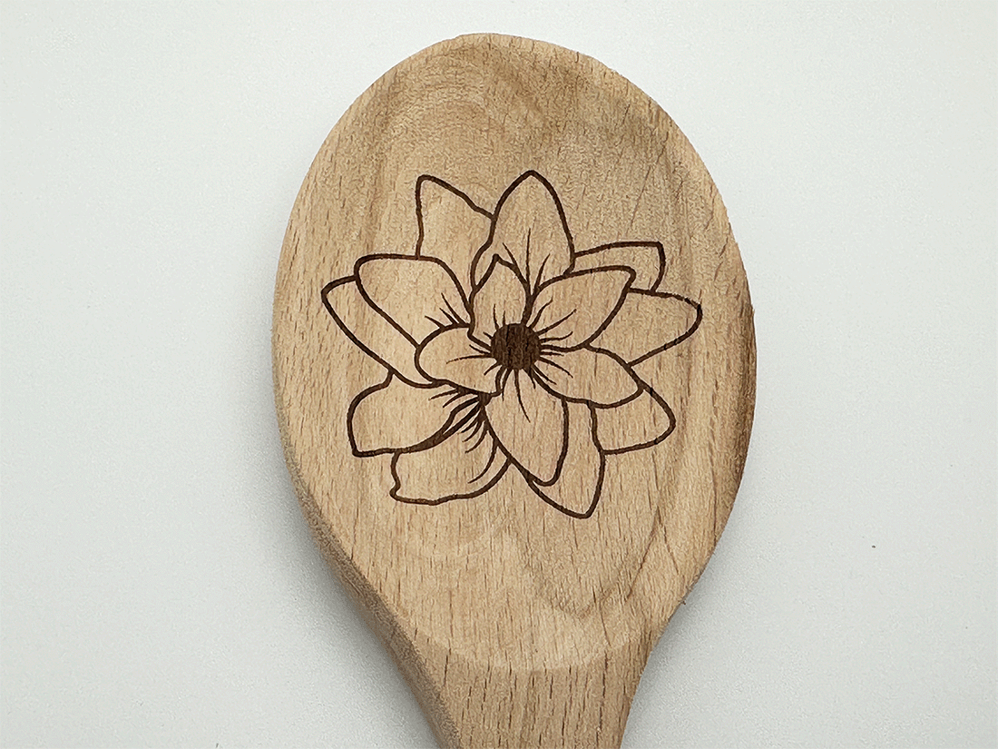 Personalized Wooden Spoon - LasedPres