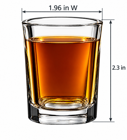 Personalized Laser Engraved Shot Glass