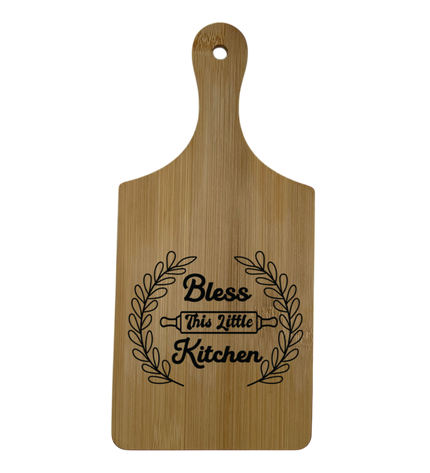 Personalized Bamboo Charcuterie Board - LasedPres