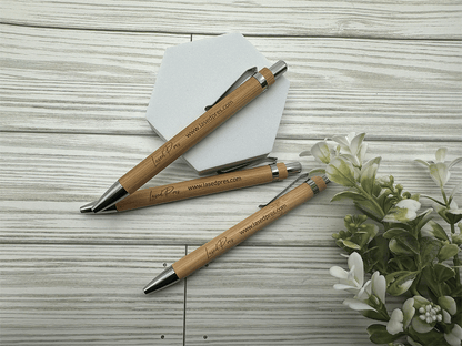 Personalized Bamboo Pen - LasedPres