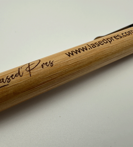 Personalized Bamboo Pen - LasedPres