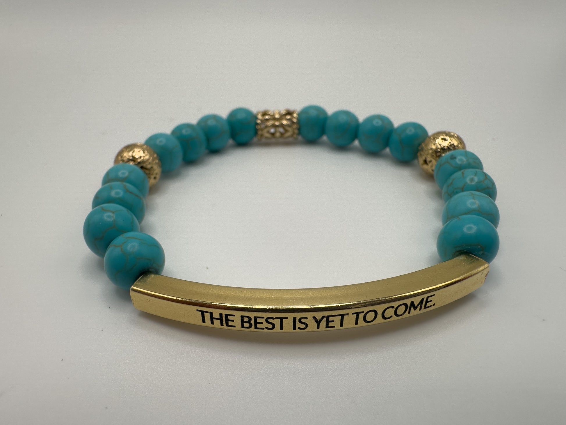 Personalized Stretch Beads Bracelet - LasedPres