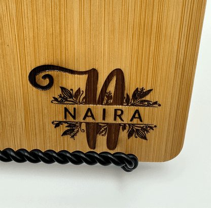 Personalized Bamboo Charcuterie Board - LasedPres