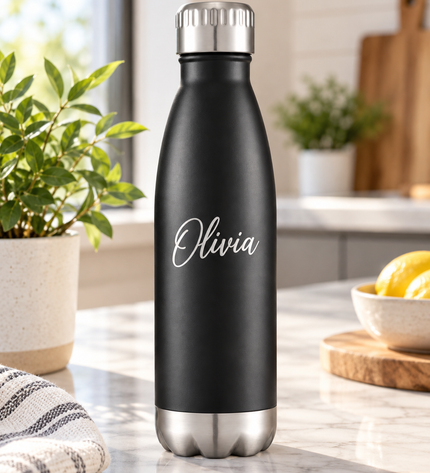 Personalized 17oz Stainless Steel Water Bottle