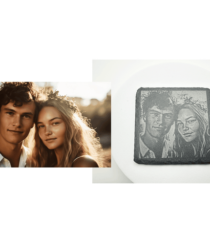 Personalized Slate Coaster - LasedPres