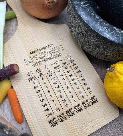 Personalized Bamboo Charcuterie Board - LasedPres