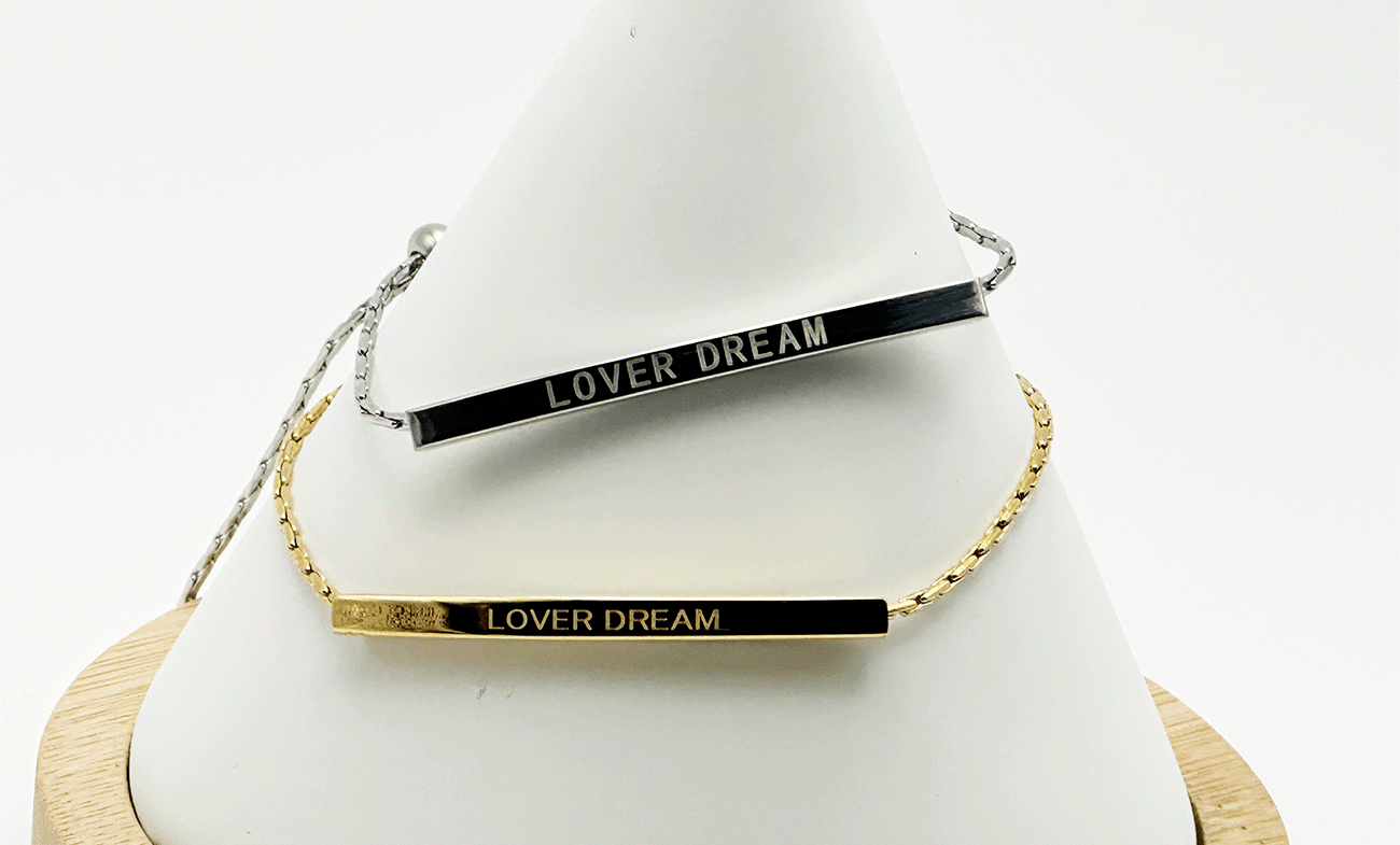 Stainless Steel Adjustable Lover Dream Bracelet - LasedPres