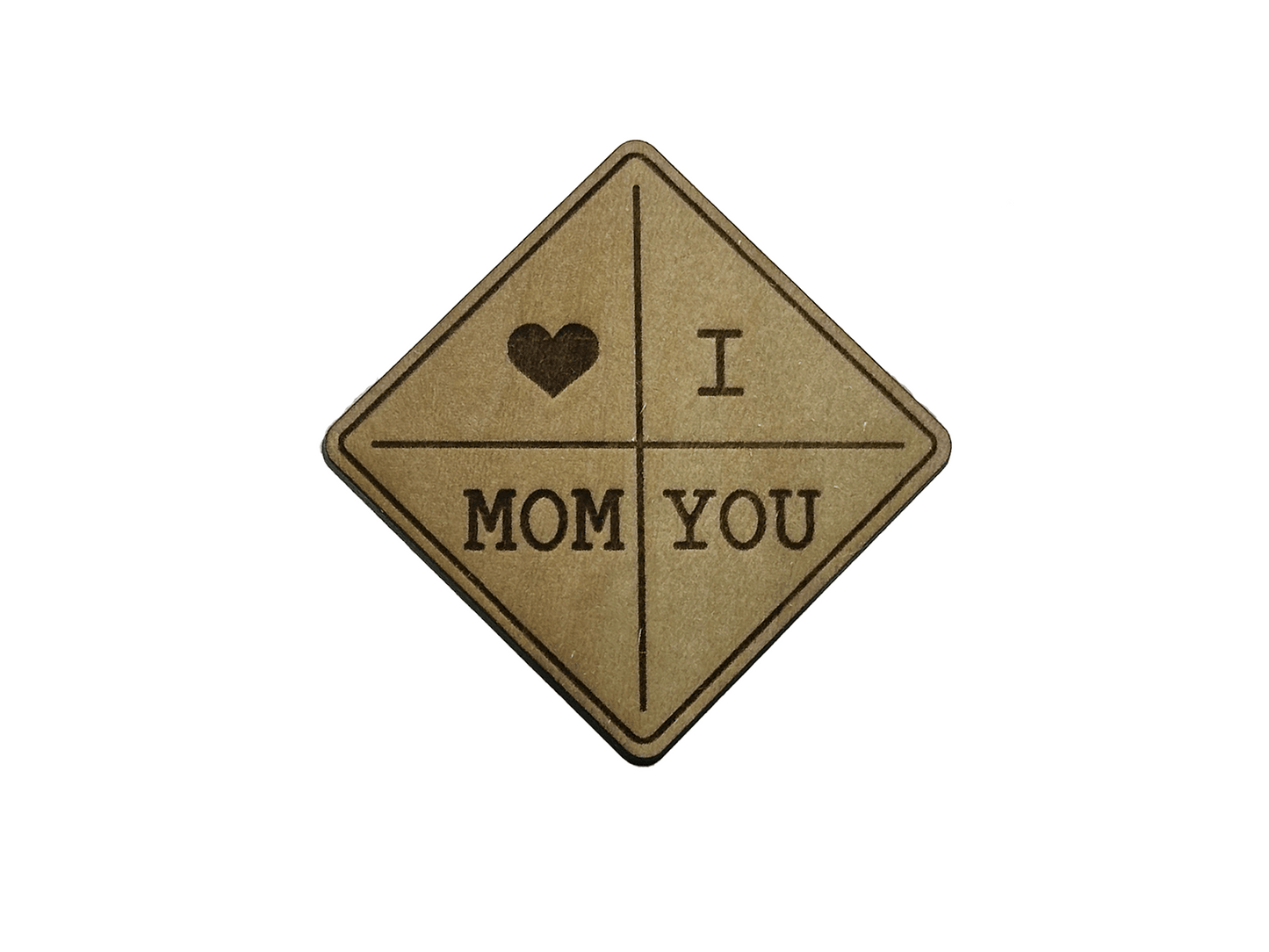 Mother's Day Wood Fridge Magnet