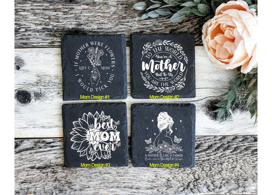 Mother's Day Slate Coasters