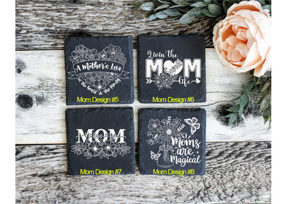 Mother's Day Slate Coasters