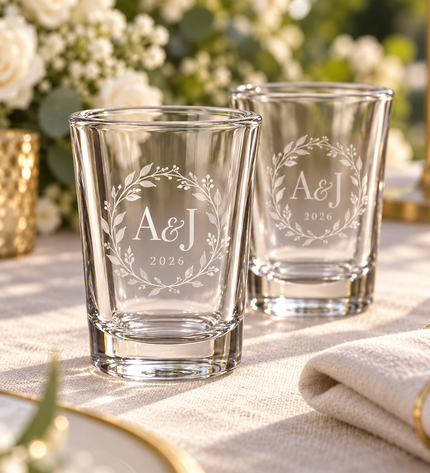 Personalized Laser Engraved Shot Glass