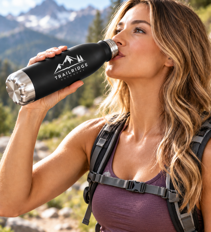 Personalized 17oz Stainless Steel Water Bottle
