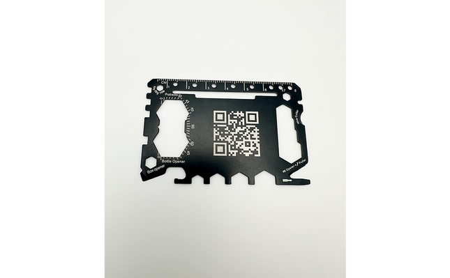 Personalized Multi-Use Wallet Survival Card - LasedPres