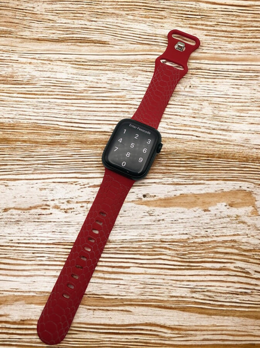 Snake Pattern Silicone Band - LasedPres