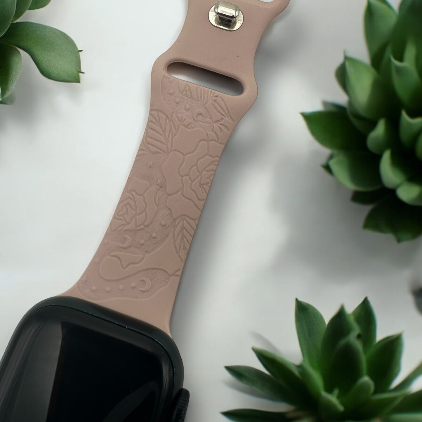 Flower Snake Silicone Watch Band - LasedPres