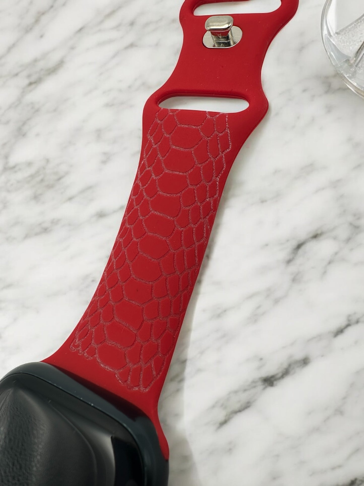 Snake Pattern Silicone Band - LasedPres