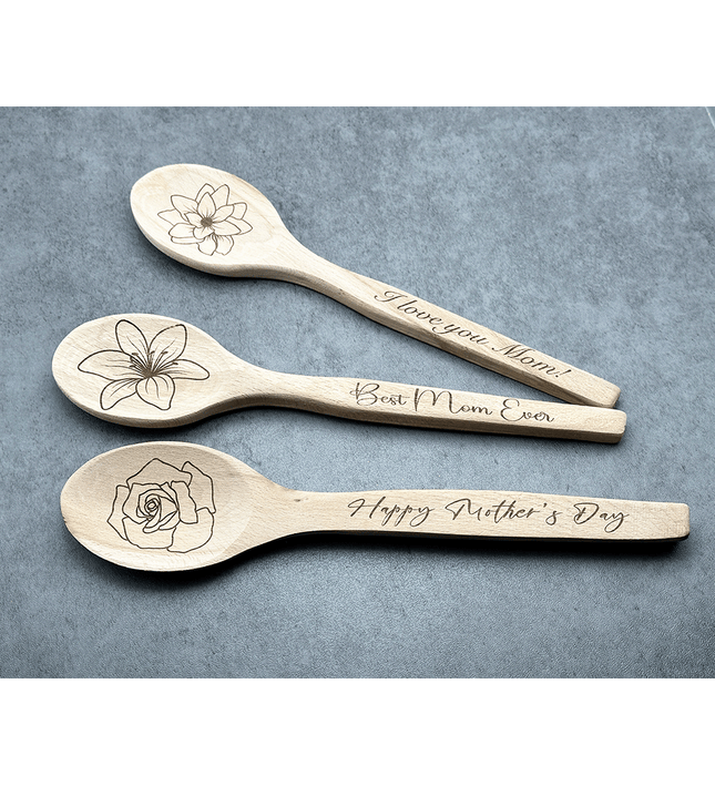 Personalized Wooden Spoon - LasedPres